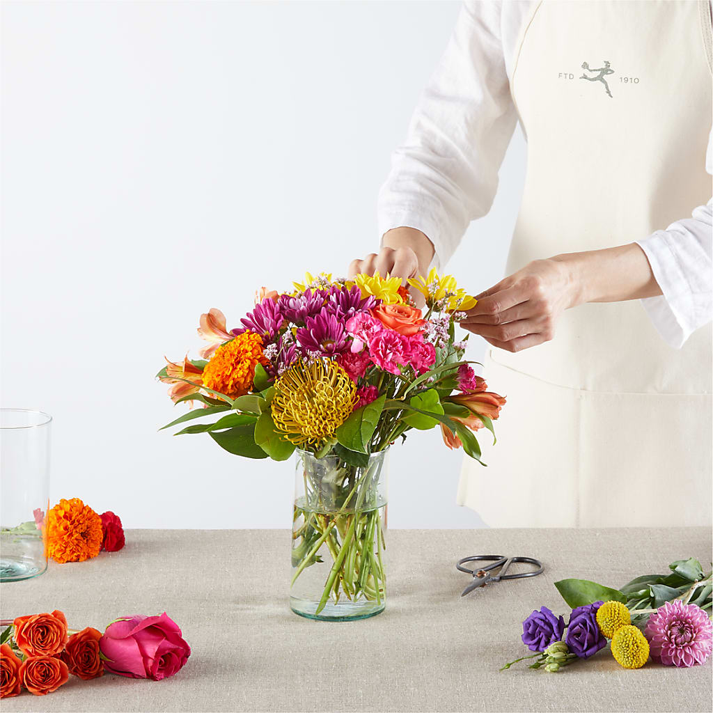 Feast of Color – A Florist Original –  Midnight Flowers And Events Llc, Lillington NC