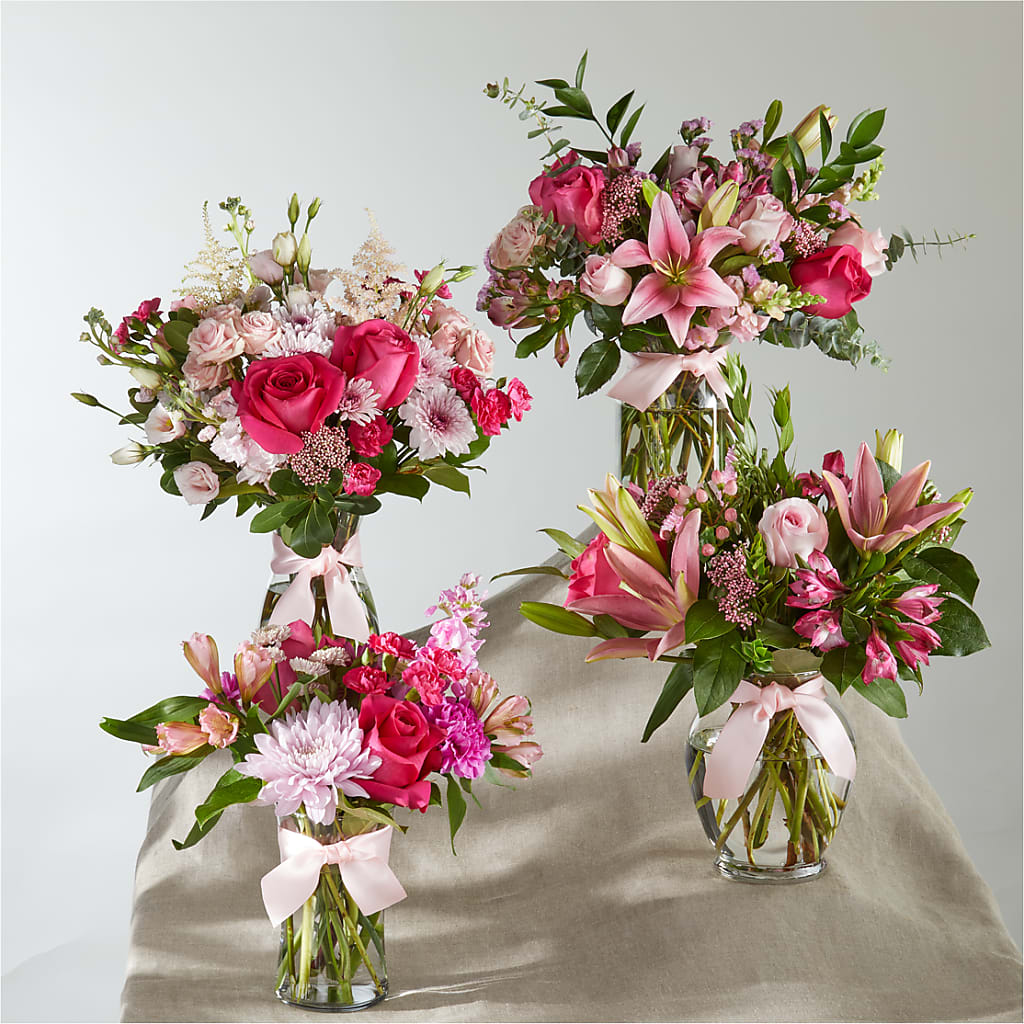 Pink Ribbon - A Florist Original –  Midnight Flowers And Events Llc, Lillington NC