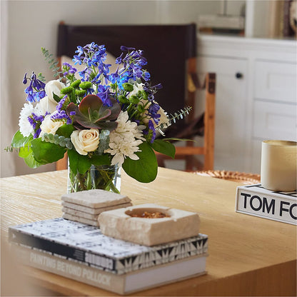 Cerulean Waves Bouquet –  Midnight Flowers And Events Llc, Lillington NC