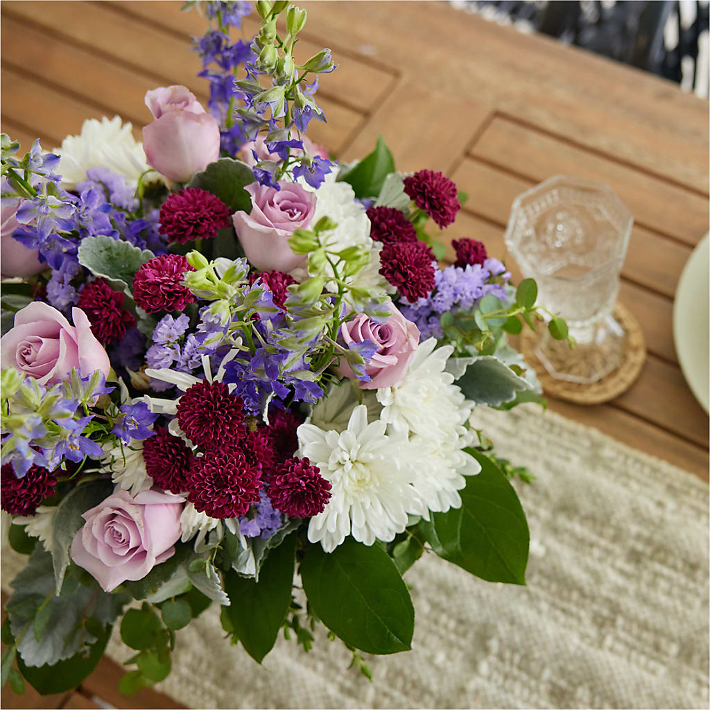 Violet Frost Bouquet –  Midnight Flowers And Events Llc, Lillington NC