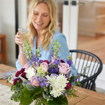 Violet Frost Bouquet –  Midnight Flowers And Events Llc, Lillington NC