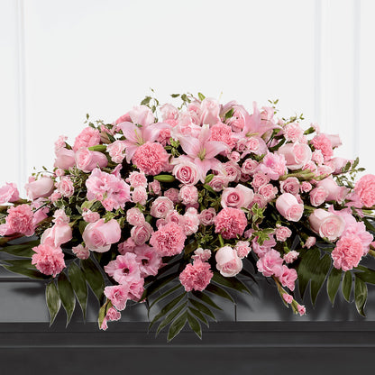 Garden of Comfort Casket Spray (Standard) –  Midnight Flowers And Events Llc, Lillington NC