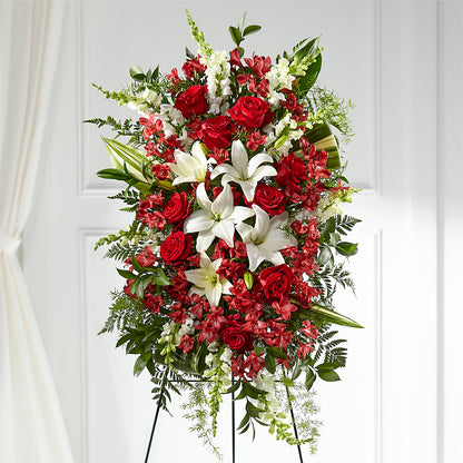 Everlasting Memory Standing Spray –  Midnight Flowers And Events Llc, Lillington NC