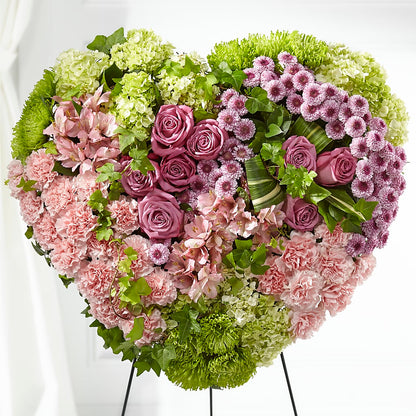 Heartwarming Standing Heart –  Midnight Flowers And Events Llc, Lillington NC