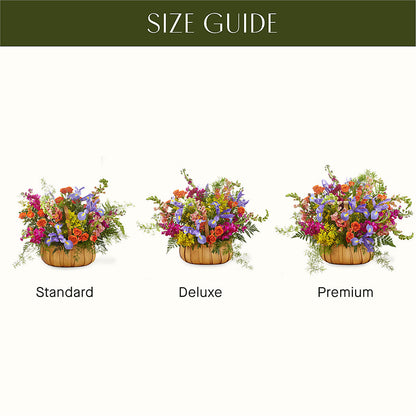 Garden of Life Basket –  Midnight Flowers And Events Llc, Lillington NC