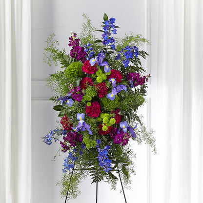 Heavenly Skies Standing Spray –  Midnight Flowers And Events Llc, Lillington NC