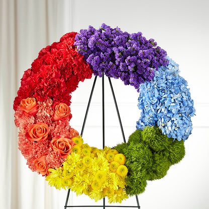 Circle of Love Wreath –  Midnight Flowers And Events Llc, Lillington NC