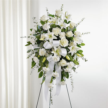 With Care Standing Spray –  Midnight Flowers And Events Llc, Lillington NC