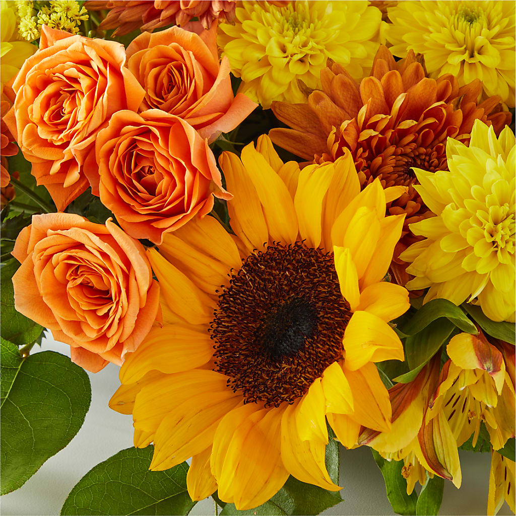 Autumn Harmony Centerpiece –  Midnight Flowers And Events Llc, Lillington NC