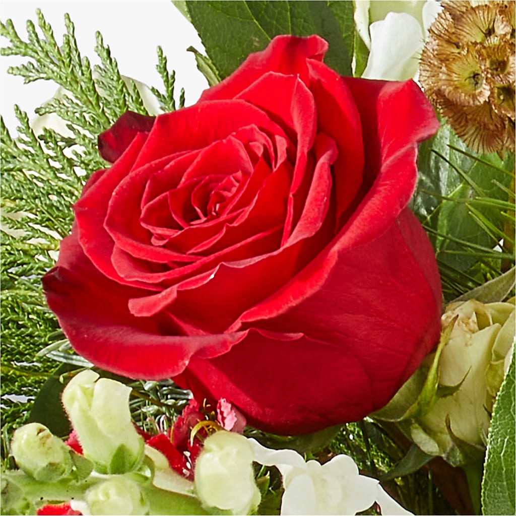 Deck the Halls Bouquet –  Midnight Flowers And Events Llc, Lillington NC