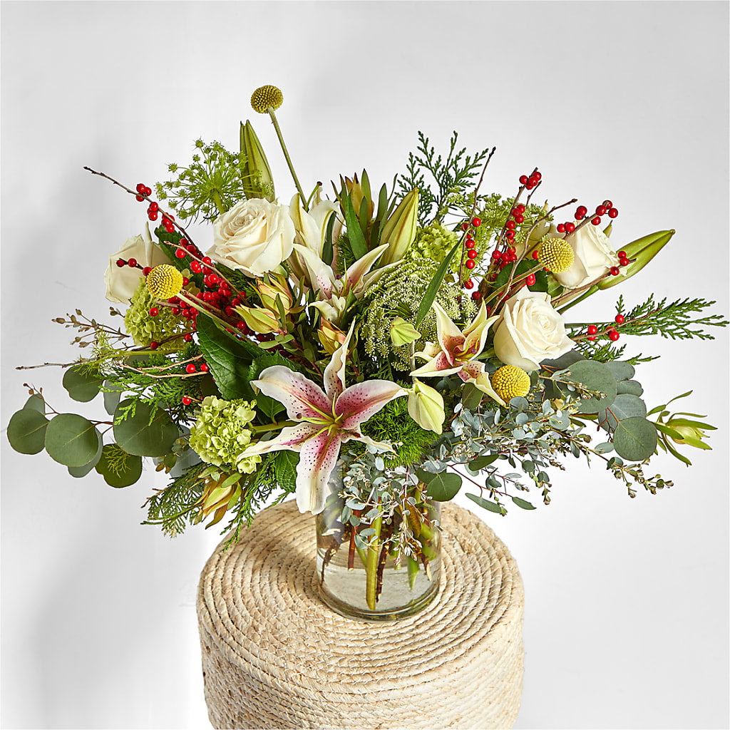 Berry & Bright Bouquet –  Midnight Flowers And Events Llc, Lillington NC