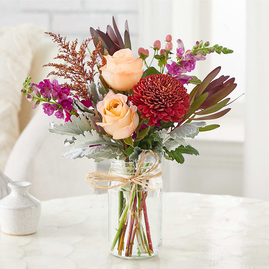 Moody Hues Bouquet –  Midnight Flowers And Events Llc, Lillington NC
