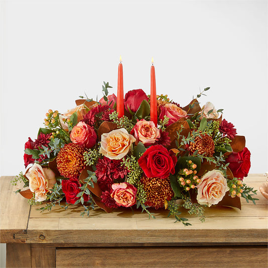 Gather Near Centerpiece –  Midnight Flowers And Events Llc, Lillington NC