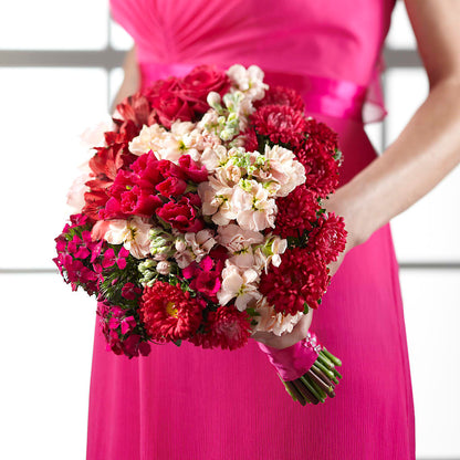 Pink Effervescence Bouquet –  Midnight Flowers And Events Llc, Lillington NC