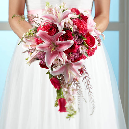 Lily & Rose Bouquet –  Midnight Flowers And Events Llc, Lillington NC