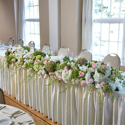 State of Joy Head Table Arrangement –  Midnight Flowers And Events Llc, Lillington NC