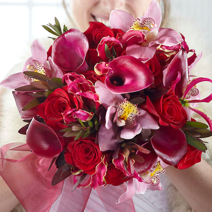 Heart of Hearts Bouquet –  Midnight Flowers And Events Llc, Lillington NC