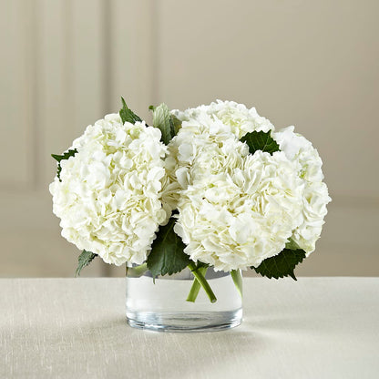 White Hydrangea Bouquet –  Midnight Flowers And Events Llc, Lillington NC